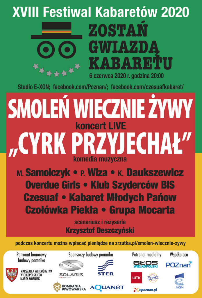 plakat ZGK XVIII 6 czerwca 2020